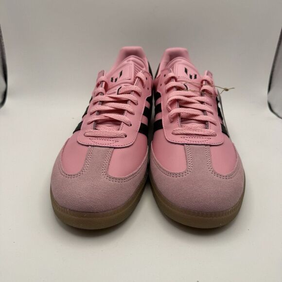 Messi adidas Samba Sneakers Miami MLS Retro Originals Pink/Blk/Gum Sz 11.5 New main image 11